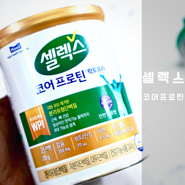  분리유청단백질추천 우유 셀렉스 코어프로틴 락토프리 뜻