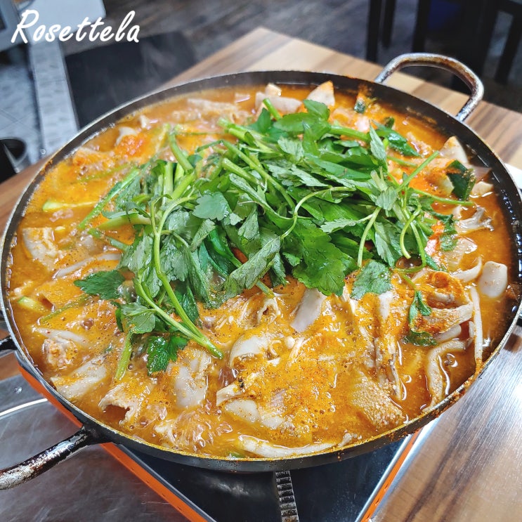  상일동 맛집 뻘숯불갈비 곱창전골 동네 찐 맛집