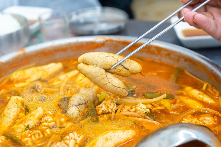  여의도 점심 - 국물이 끝내주는 알탕 맛집에서 회식 천호용궁알탕