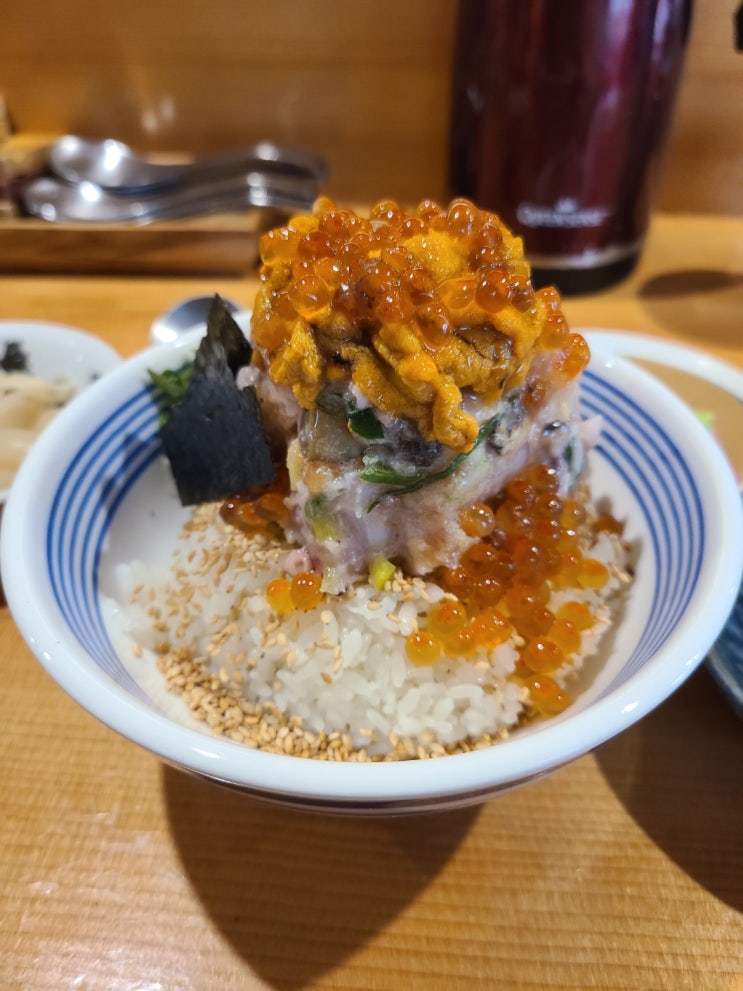  [내돈내산] 합정의 처음보는 비주얼의 카이센동 찐맛집_기요한 카이센동