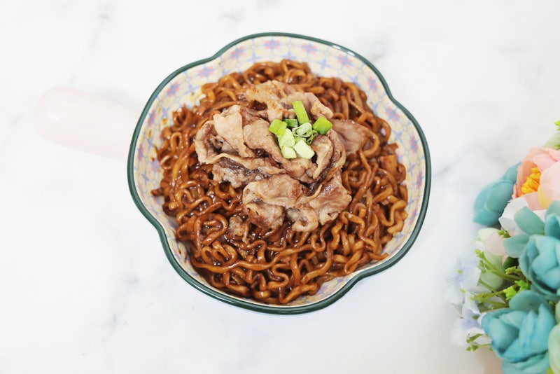 짜장라면 100배 맛있게 먹는법 소고기 짜짜로니 레시피 라면요리 : 네이버 블로그