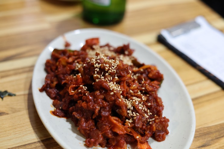  나의 단골맛집 부천 송내 호미불닭발 오돌뼈 후기