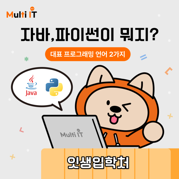  [잇생입학처] 프로그래밍 언어 기초: 자바, 파이썬 입문 가이드