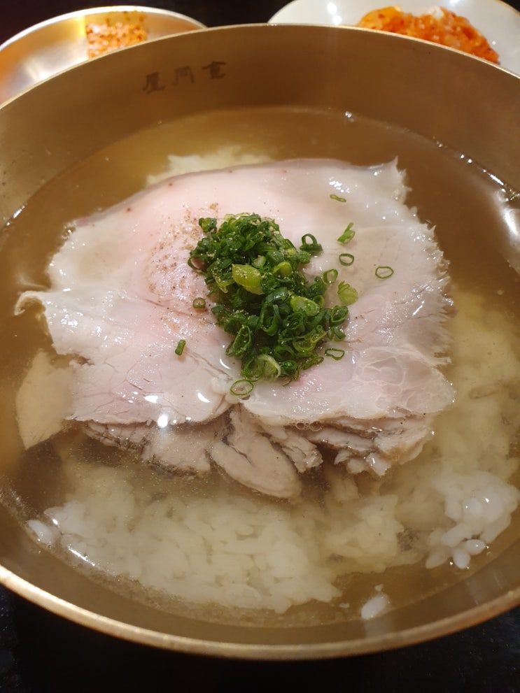  합정맛집 _ 미쉐린 선정 옥동식 돼지곰탕 찐후기 :)
