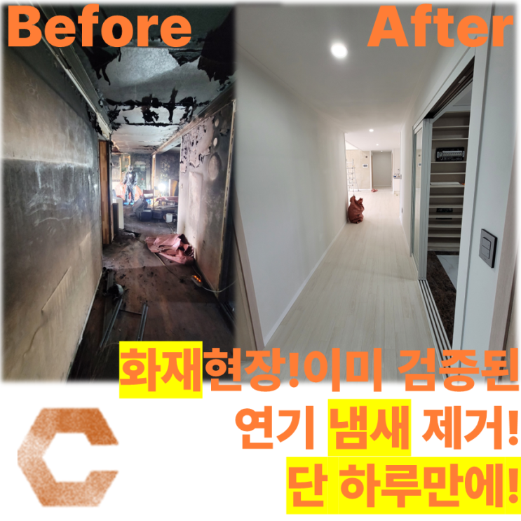  제주 페인트 화재 현장 검증된 냄새제거 단하루 방염은 기본(feat. 제주도 견적 무료)