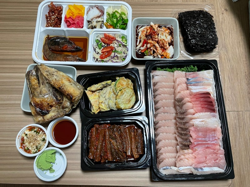 여수 회포장하기 좋은 쫀득하고 살살녹는 선어회 맛집 : 장안선어마을 : 네이버 블로그