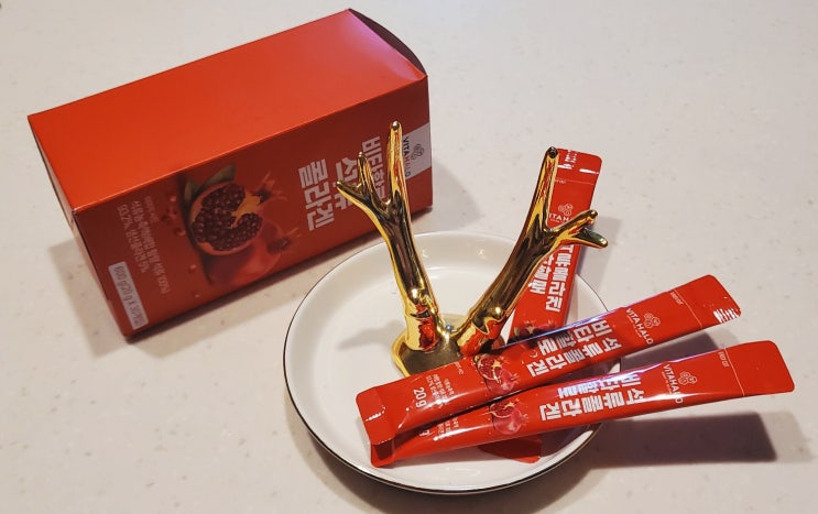 "비타할로 석류 콜라겐 젤리 스틱"피부관리 필수템 "비타할로 석류 콜라겐 젤리 스틱"피부관리 필수템