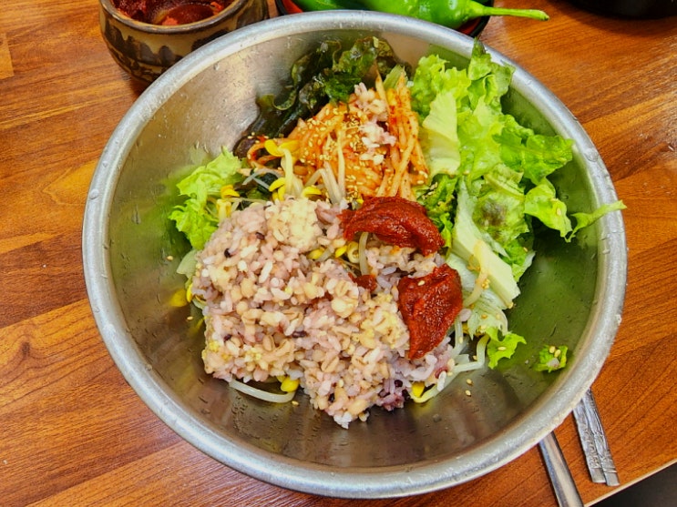  대전 서구 탄방동 맛집 옛날보리밥집