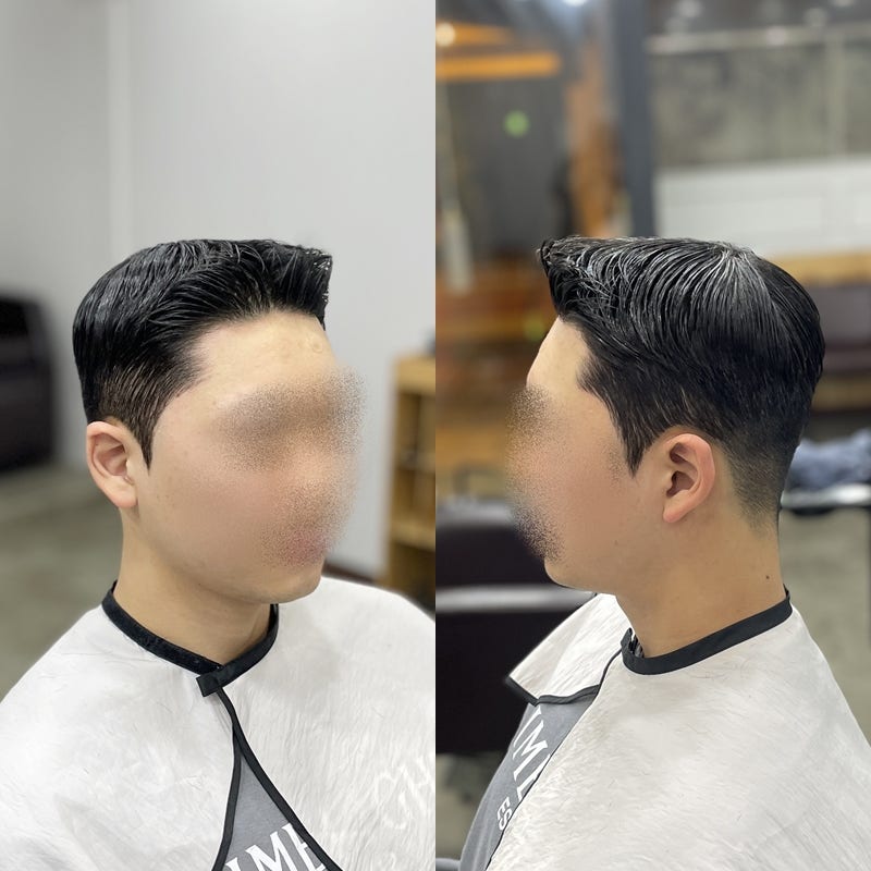 남자 아이비리그컷 다운펌 플랫컷 느낌나게 했어요! : 네이버 블로그