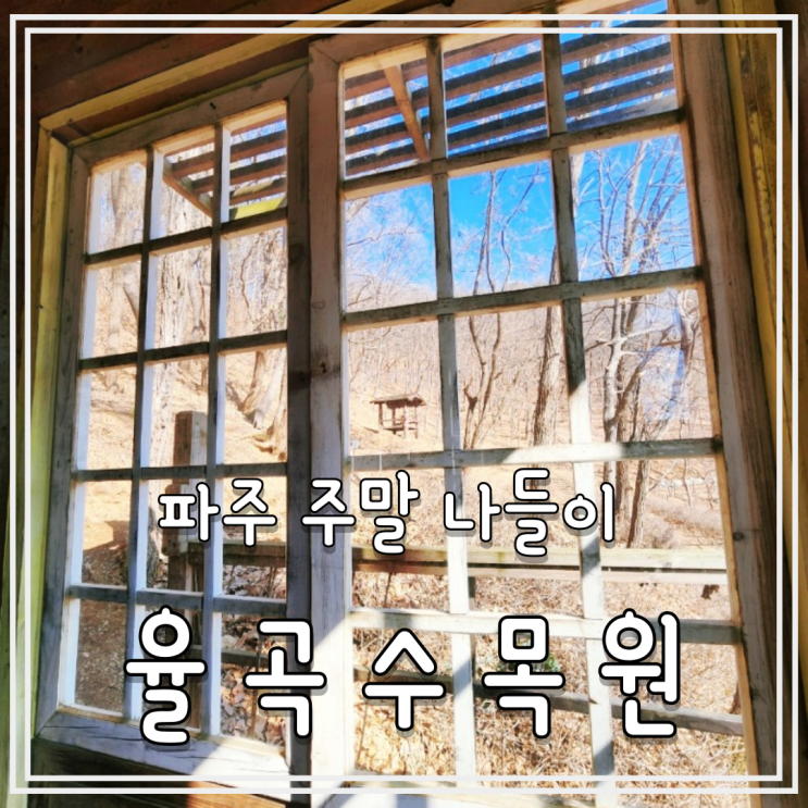  파주 주말에 나들이 가기 좋은 곳 율곡수목원 겨울풍경 개구리 울음소리