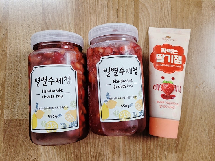  [이장님닷컴] 논산딸기농장에서 온 이장님 수제딸기청 + 간편하게 짜먹는 딸기잼 Review