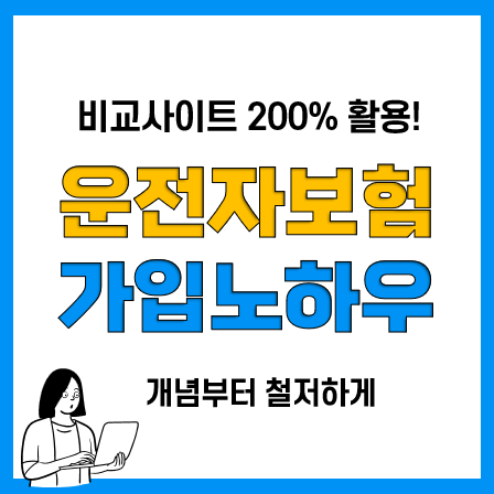 운전자보험 비교사이트 운전자보험 보장내용(특약) 확인 방법 운전자보험 비교사이트 운전자보험 보장내용(특약) 확인 방법