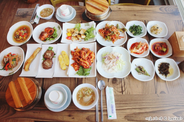 을왕리 맛집 웨이팅했었던 예전한정식 갔다가 마시랑카페 아메리카노+디저트 리뷰