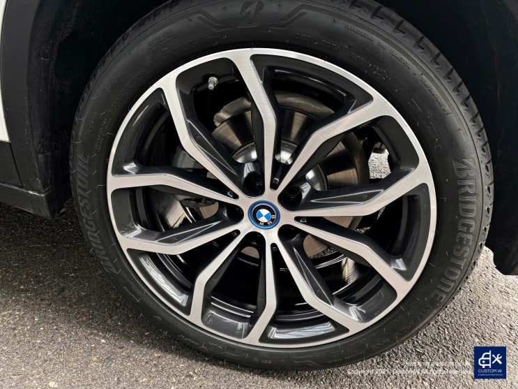  BMW X3 30e 695휠 다이아몬드 컷팅 휠수리 휠복원