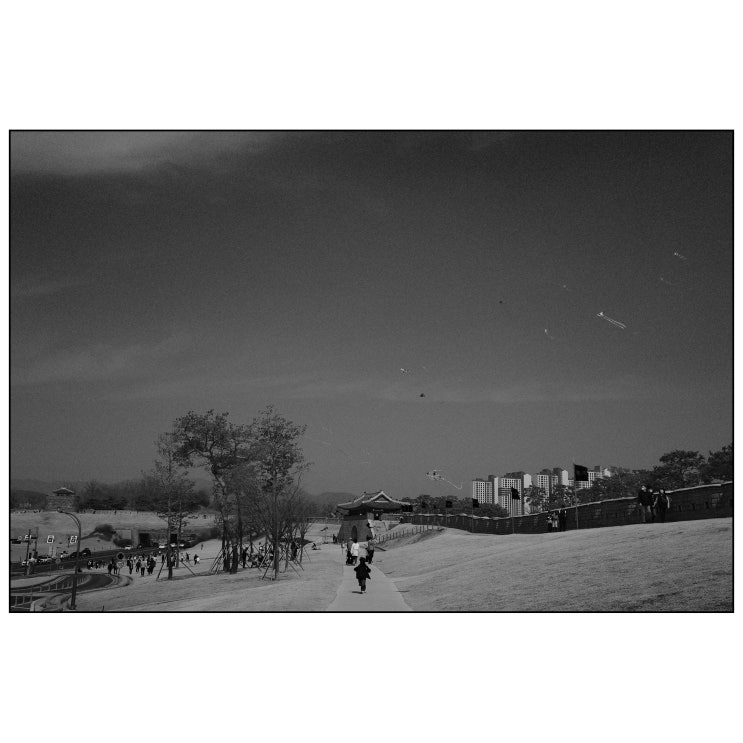  봄바람, 연날리기, 아이들과 함께한 주말