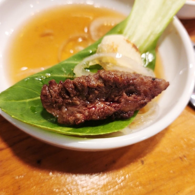  돈먹소 - 상일역 고기집 추천! 질좋고 김치칼국수가 대박인 고기맛집