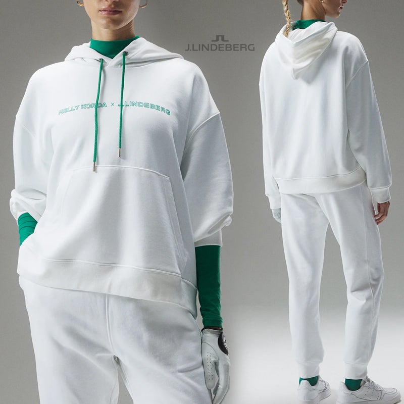 제이린드버그 NK 넬리코다 여성 골프 후드 티셔츠 WT