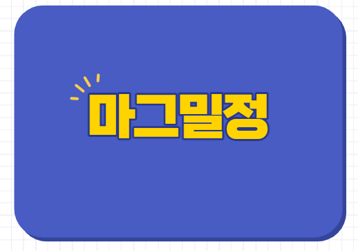  마그밀정 500mg 부작용 가격 효능 효과