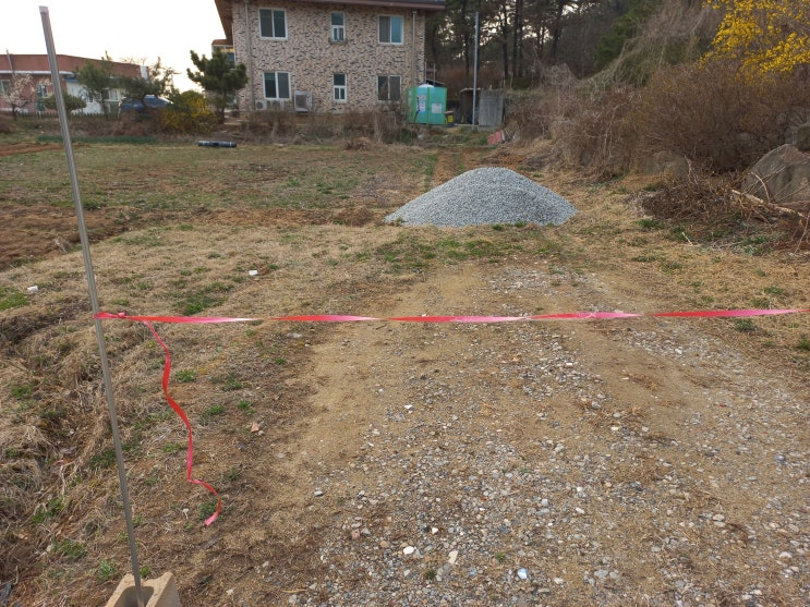  별농산장 제4구역 셋팅 제5구역 주차장 만들기