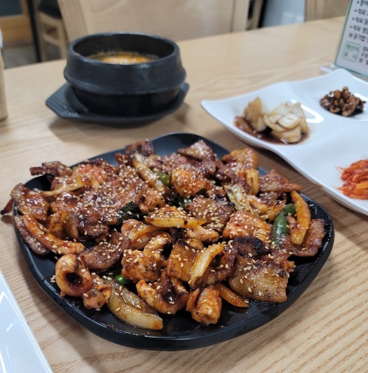 김천 아포, 소나무식당(오삼불고기,석쇠구이 전문점)