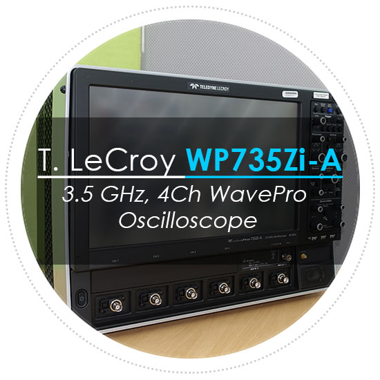  중고오실로스코프렌탈/판매 텔레다인르크로이 / LeCroy WP735Zi-A, 3.5 GHz, 4채널 Oscilloscope - 중고 계측기 수리 매각