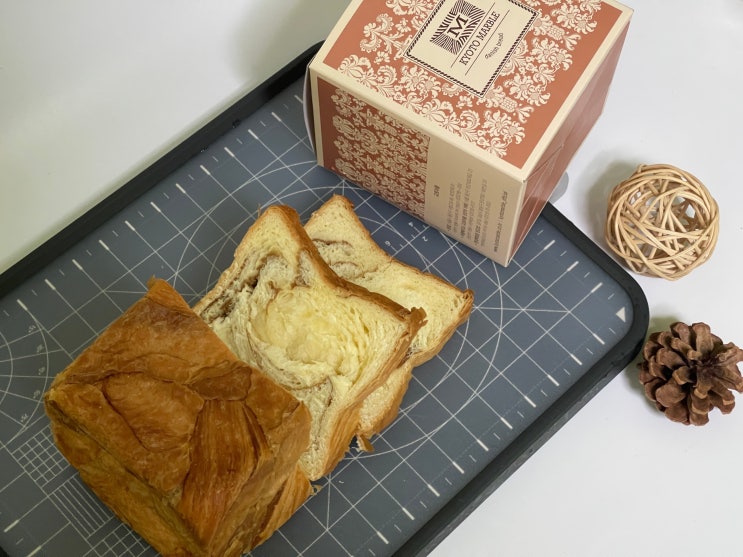 달콤한 페스츄리식빵 마블링 빵빵한 교토마블 메이플 데니쉬 식빵