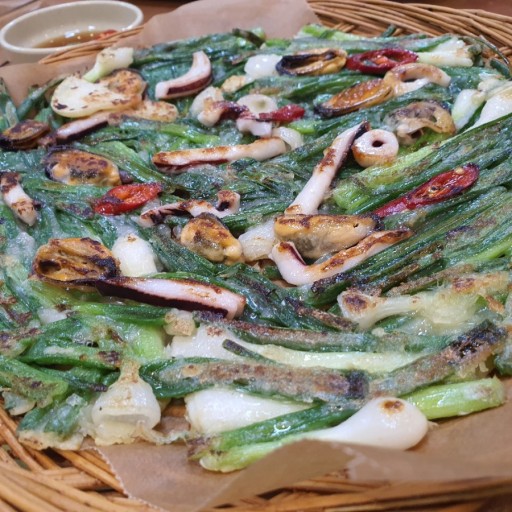  해물파전 맛있게 요리하기