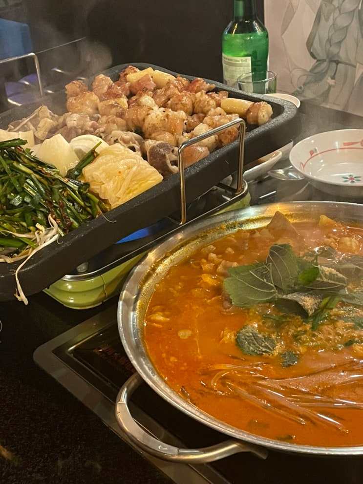  대구 수성구 대창&곱창전골에 소주한잔 신천시장 맛집 [대찬구이 본점]