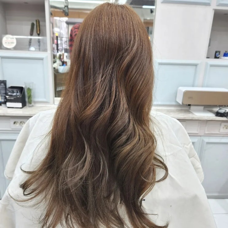  광주염색 잘하는 용봉동 마이헤어 붉은기 빼기 성공!