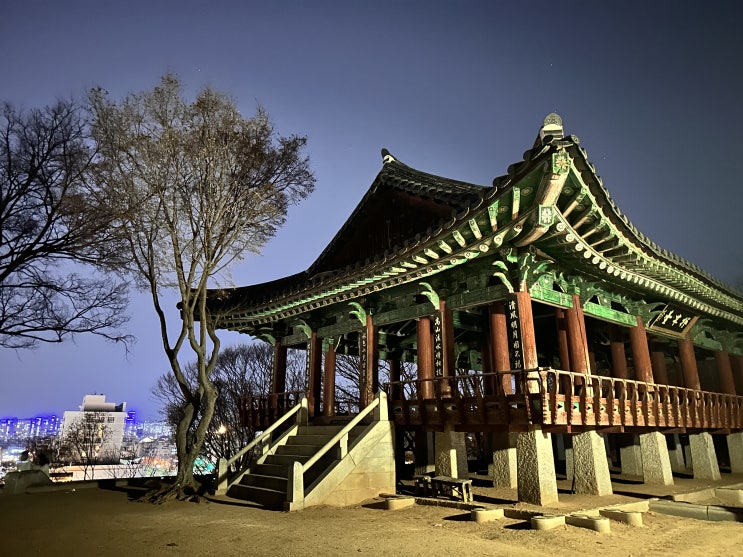  전주 한옥마을 여행 야경 명소 오목대