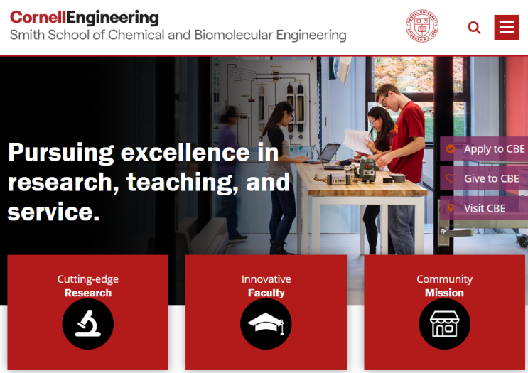  [합격 케이스]코넬 대학교 화학 공학 석사 합격 성공스토리(Cornell University)
