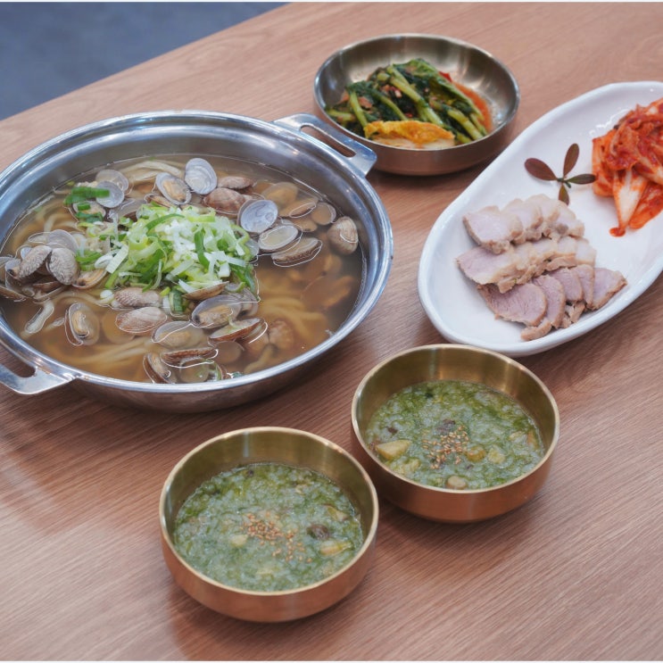  영종도맛집 가성비 좋은 칼국수 막국수 전문점 마시안제면소