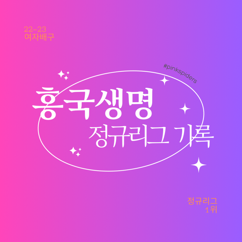 22-23 여자배구 흥국생명 정규리그 홈경기 관람 기록
