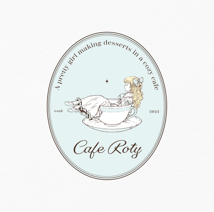 Logo Design_ Cafe Roty 카페로티 로고디자인