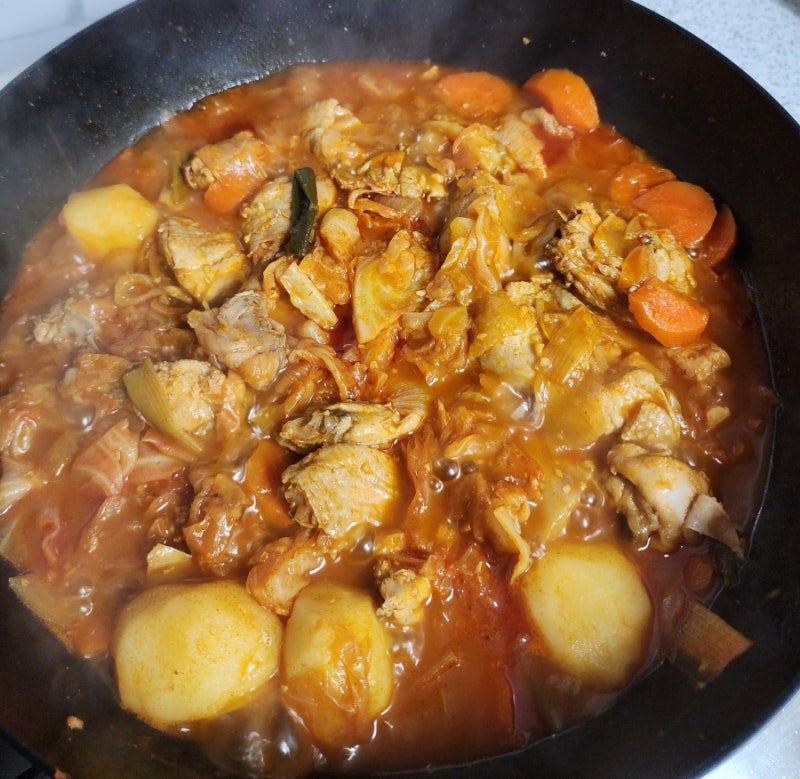 맛있는 닭볶음탕만들기 편스토랑 류수영닭볶음탕 만드는법