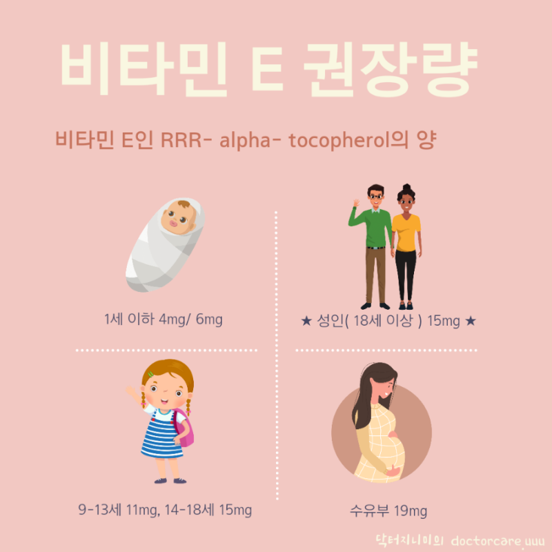 비타민 E의 7가지 효능과 부작용