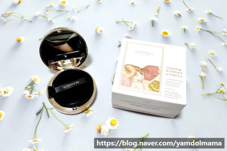  무결점광채마블팩트 스칸스킨 마모아 콤팩트 에 세레나