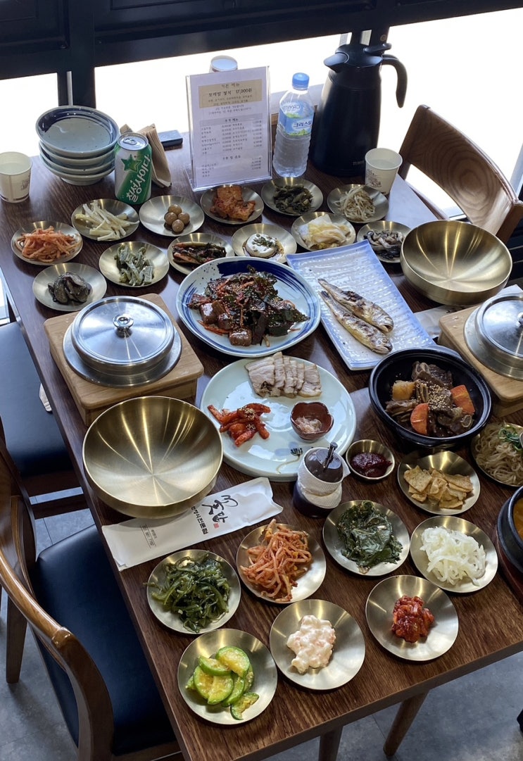  김포 모임 장소로 좋은 석모리 맛집 꽃담한정식, 보리밥 정식 또 먹고 왔어요