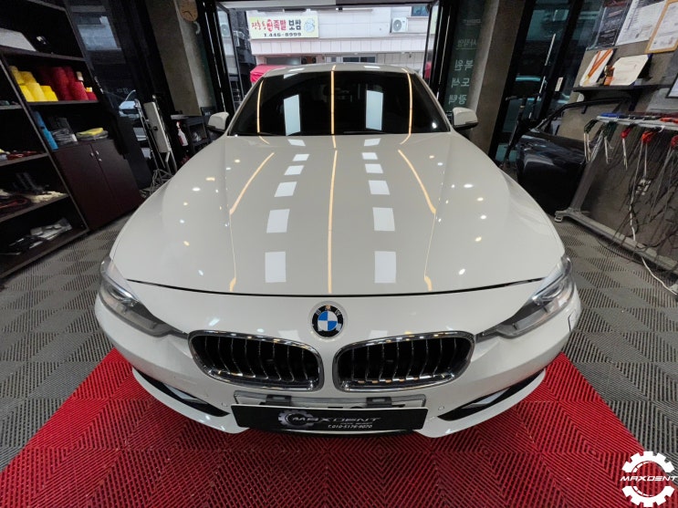  안현동 BMW 판금도색 대물보험 수리 잘하는 전문점.