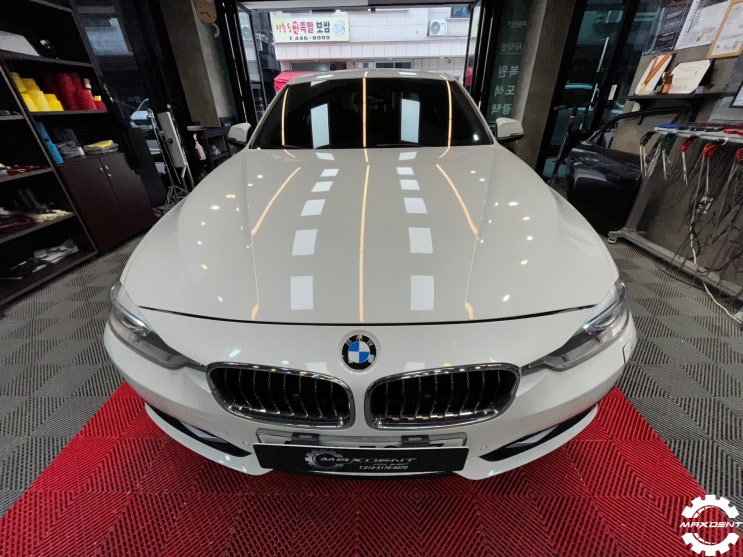 안현동 BMW 판금도색 대물보험 수리 잘하는 전문점.