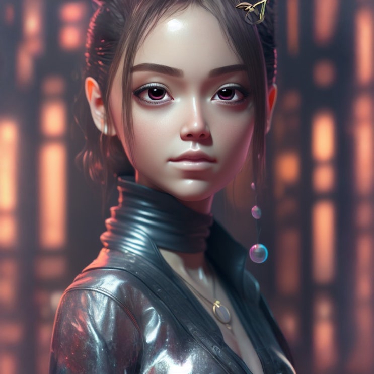  AI 그림) 거품(Bubble)을 주제로 그림을 그려봤다.
