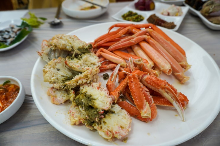 포항 호미곶 맛집 새천년회대게, 푸짐한 코스 요리 추천!