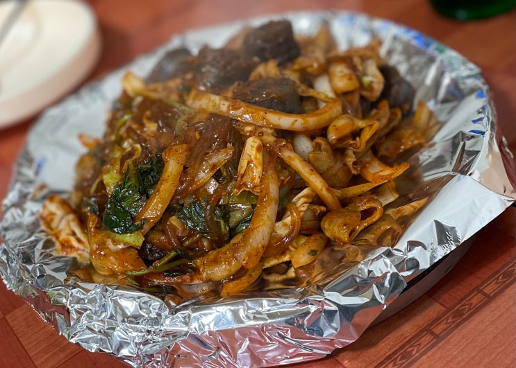 시장 곱창집 만의 그 맛 / 강동 길동 복조리시장 장터 순대국 곱창