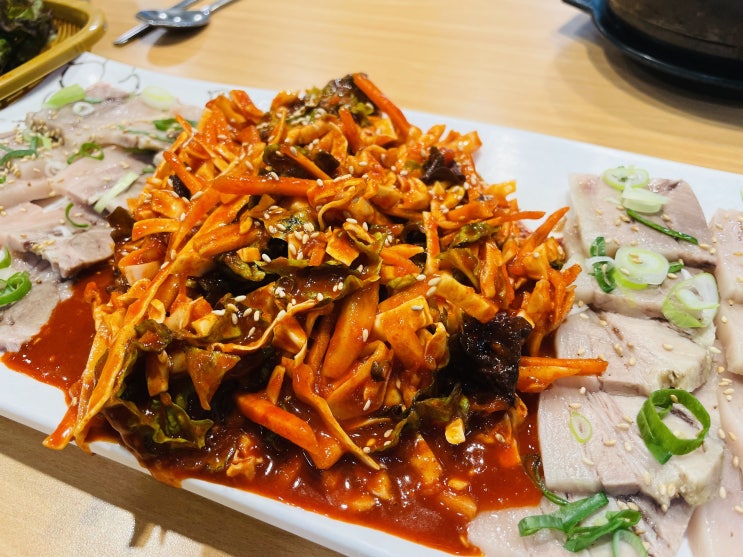  [사하구맛집/다대포맛집] 장터할매 돼지국밥 비빔수백
