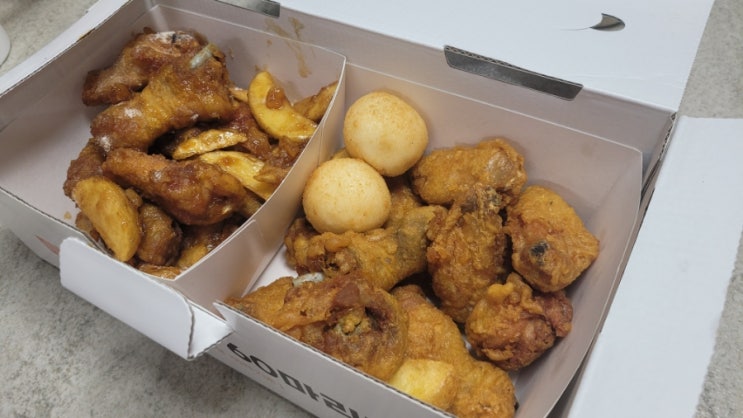  60계치킨 마산현동점 간지치킨&후라이드/비오는 불금 삼겹살에 김우전