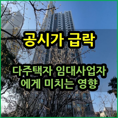  공시가 급락 다주택자 임대사업자에게 미치는 영향