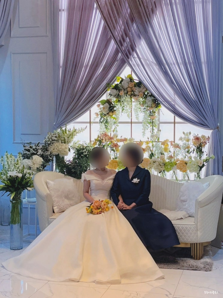  wed::6 너무 예뻤던 혼주양장후기 _꼬메로
