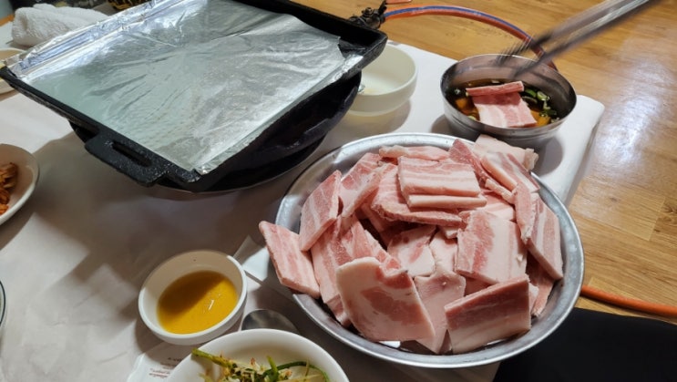 대전 신탄진 냉동삼겹살 맛집 대덕식당(토요일은 밥이 좋아)