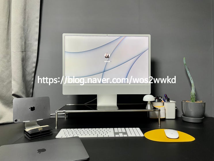  [애플] 아이맥_iMac 24 실버