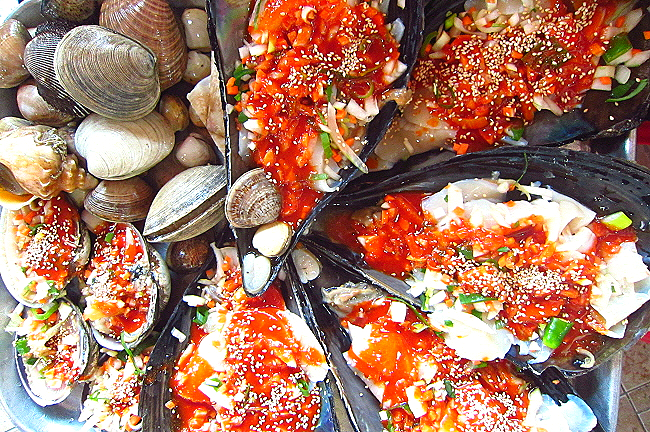 충남 서천의 조개구이 맛집, 청정해산물